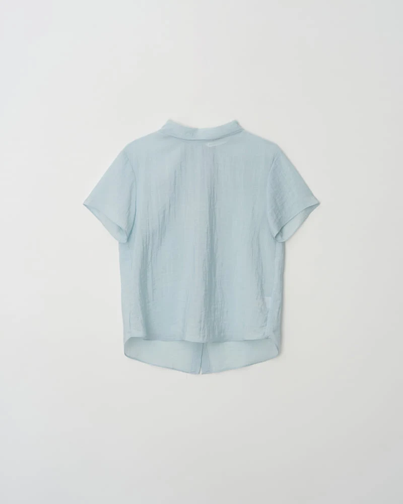 Understanding - Korean Women Fashion - #womensfashion - Half-tie Blouse - 11