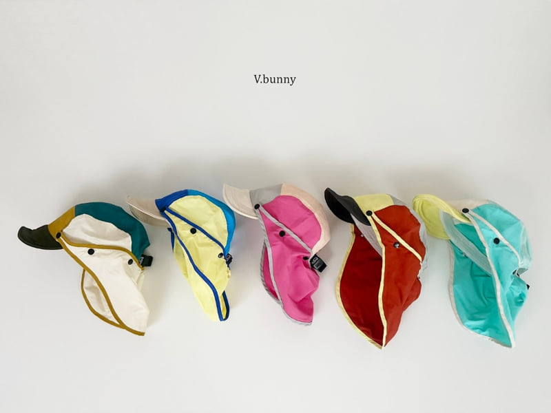 V Bunny - Korean Children Fashion - #Kfashion4kids - Snap Shield Cap