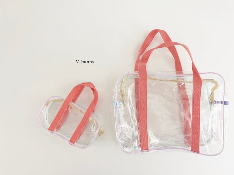 V Bunny - Korean Children Fashion - #Kfashion4kids - Beach Bag (Mom Kids) - 8