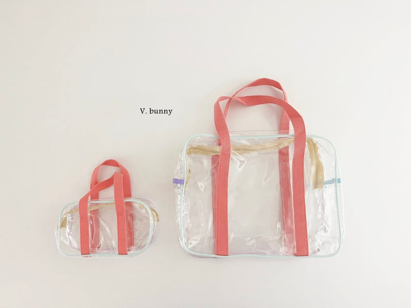 V Bunny - Korean Children Fashion - #kidzfashiontrend - Beach Bag (Mom Kids) - 7
