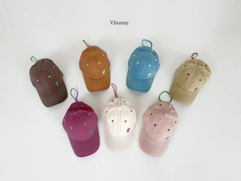 V Bunny - Korean Children Fashion - #minifashionista - P.Dot Cap - 2