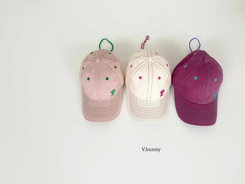 V Bunny - Korean Children Fashion - #stylishchildhood - P.Dot Cap - 6
