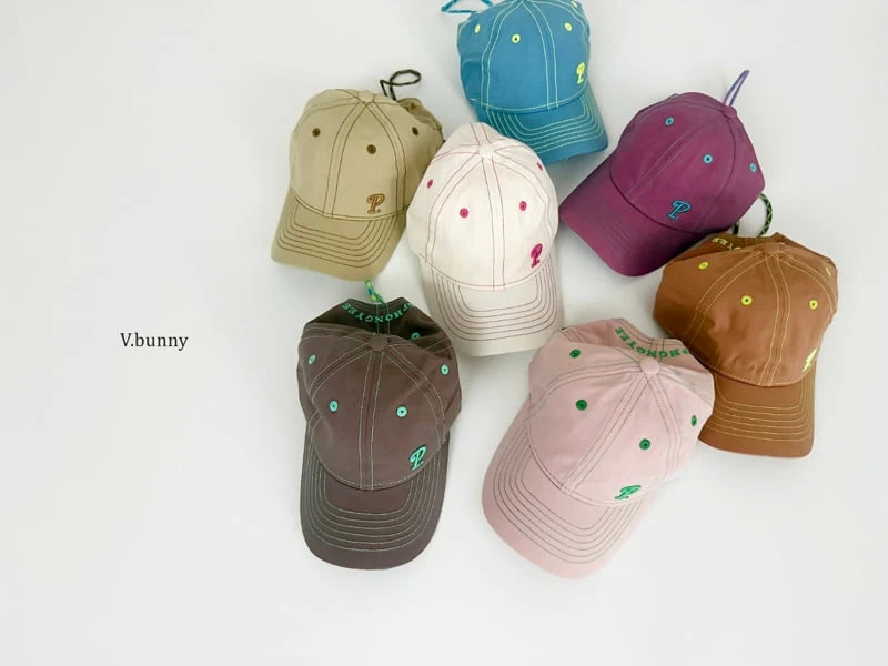 V Bunny - Korean Children Fashion - #prettylittlegirls - P.Dot Cap - 4