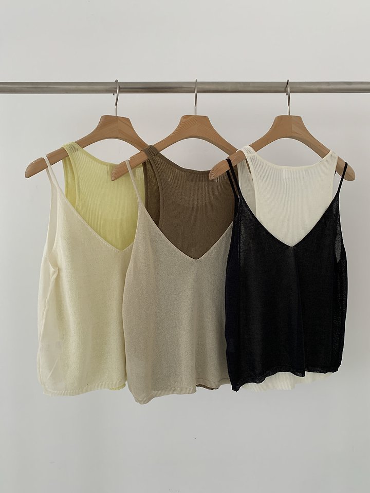 Vive L - Korean Women Fashion - #momslook - Contrast Knit Set - 4