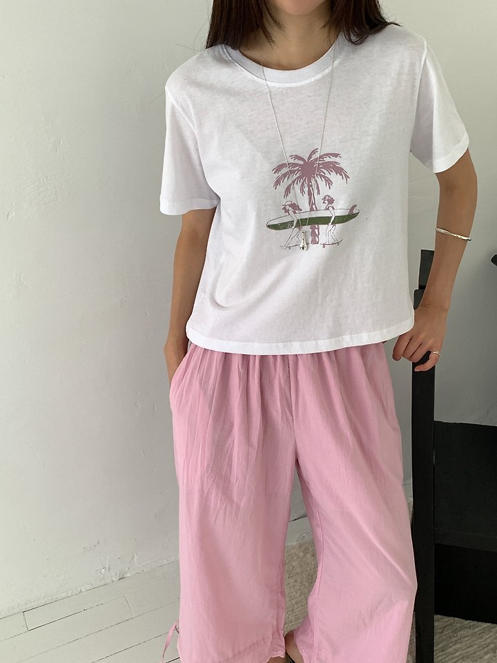 Vive L - Korean Women Fashion - #momslook - Surfing Tee - 7