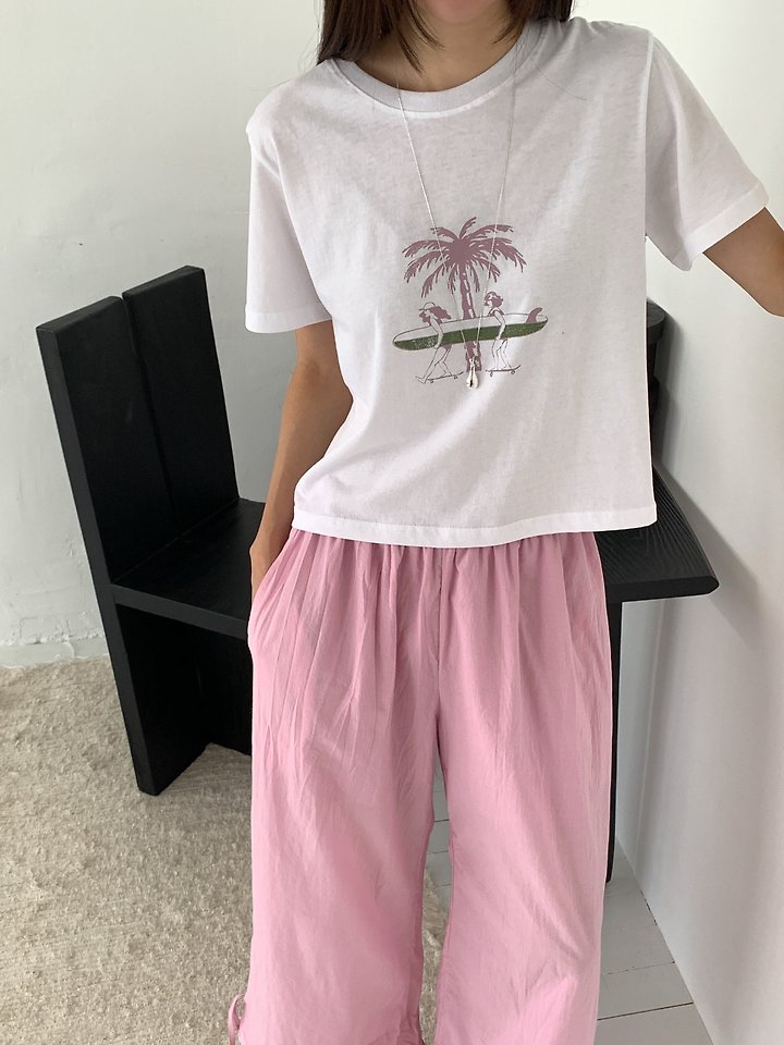 Vive L - Korean Women Fashion - #momslook - Surfing Tee - 9