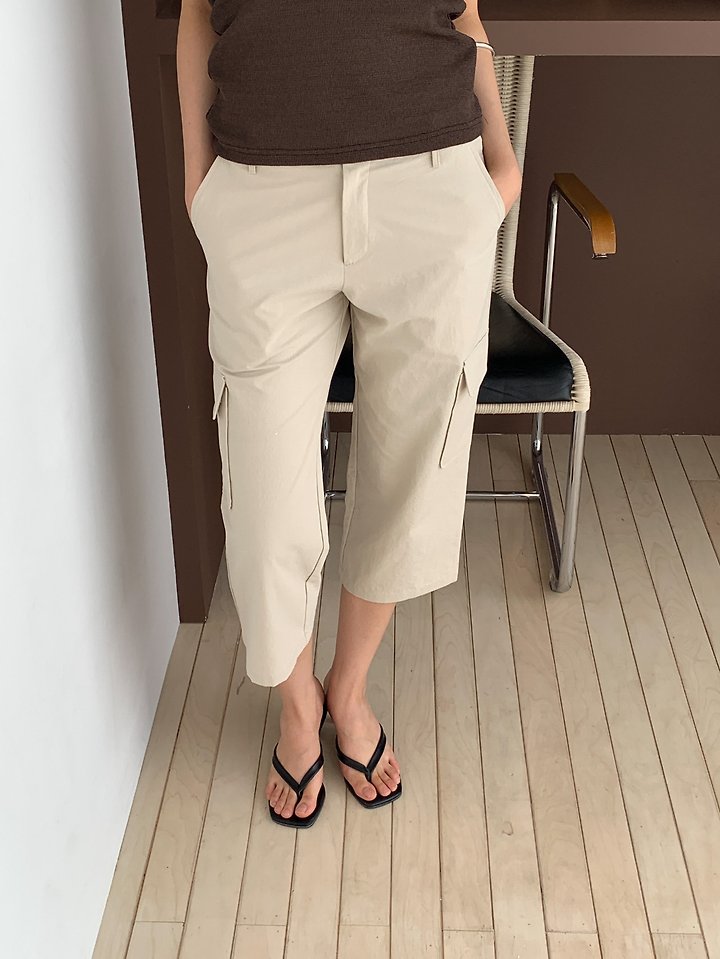Vive L - Korean Women Fashion - #momslook - Capri Pants - 10