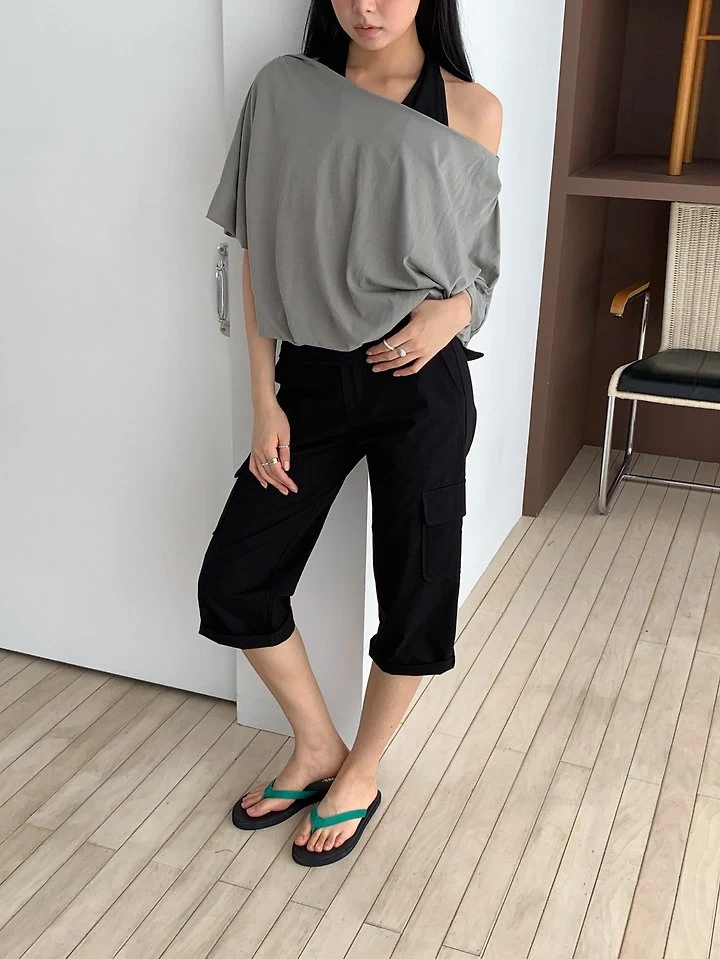 Vive L - Korean Women Fashion - #momslook - Wing Puff Tee - 3