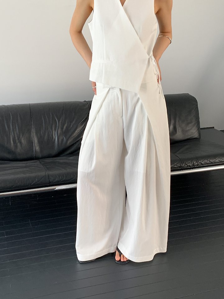 Vive L - Korean Women Fashion - #womensfashion - Mare Wide Pants - 4