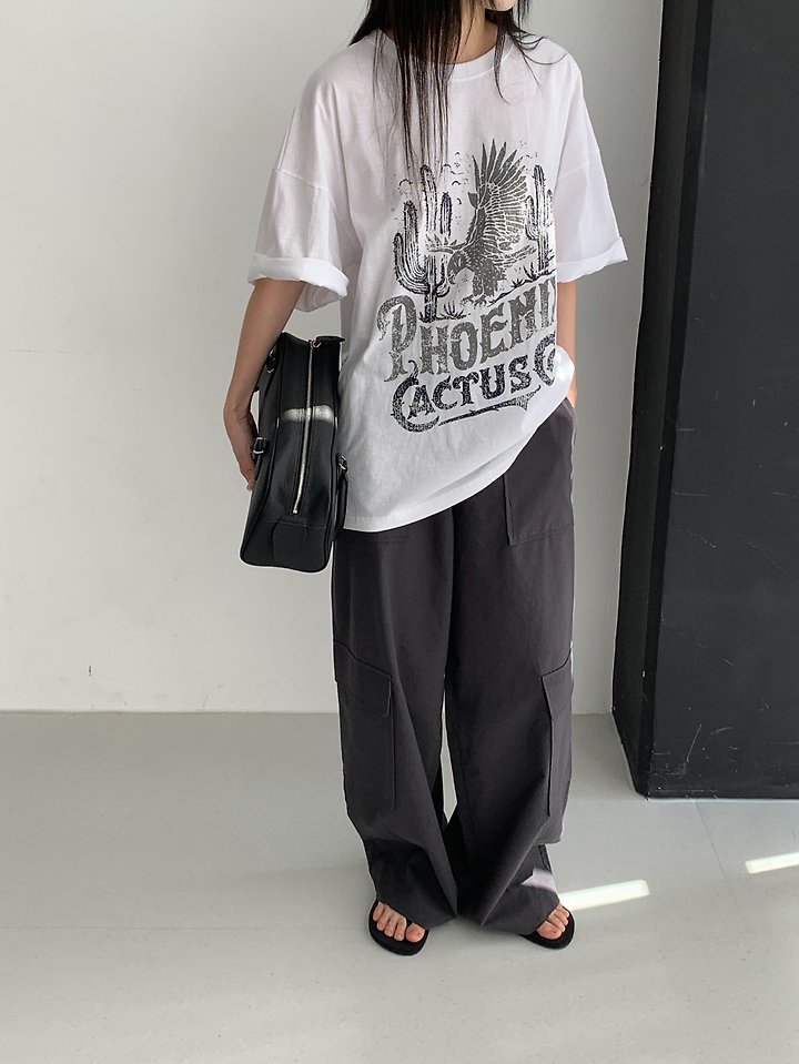 Vive L - Korean Women Fashion - #momslook - Cactus Tee - 8