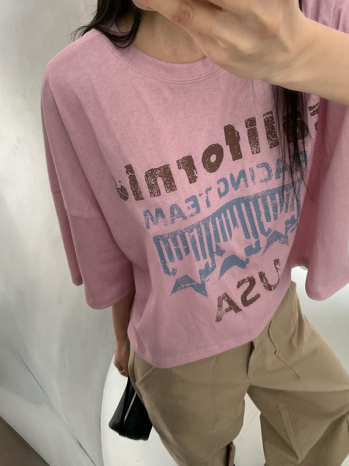 Vive L - Korean Women Fashion - #momslook - Star Graphic Tee - 6