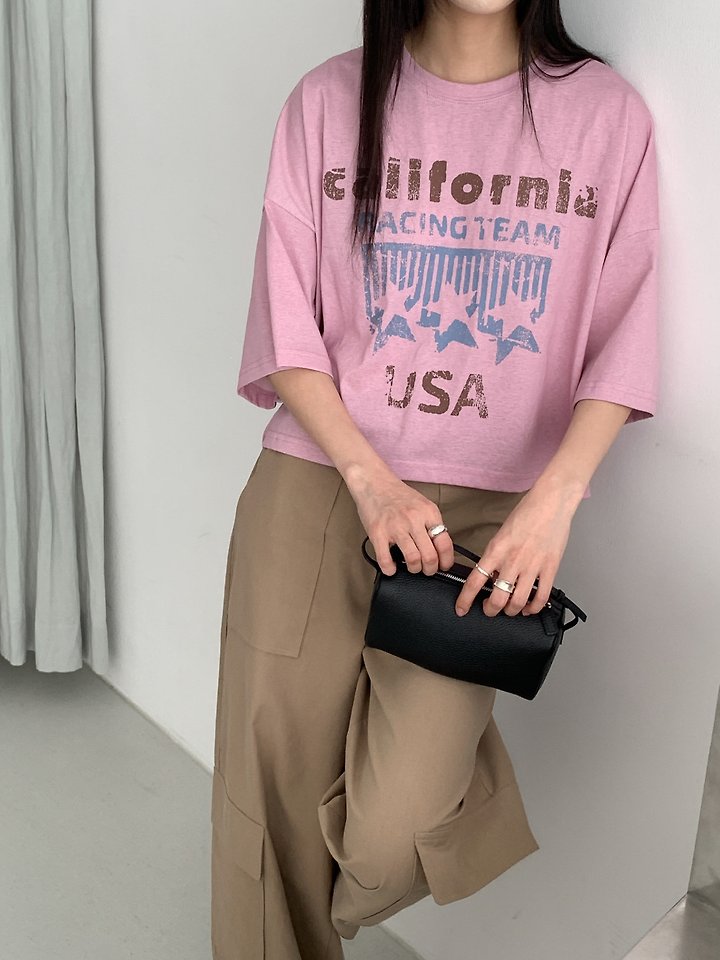 Vive L - Korean Women Fashion - #momslook - Star Graphic Tee - 8