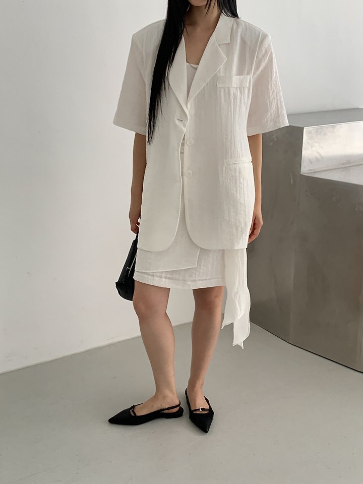 Vive L - Korean Women Fashion - #momslook - Three-Button Jacket - 7