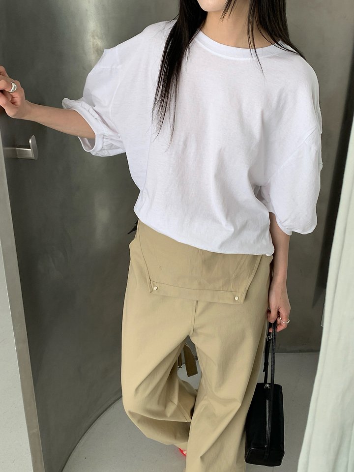 Vive L - Korean Women Fashion - #momslook - Urban Panel Tee - 3