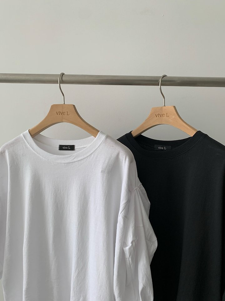 Vive L - Korean Women Fashion - #momslook - Urban Panel Tee - 5