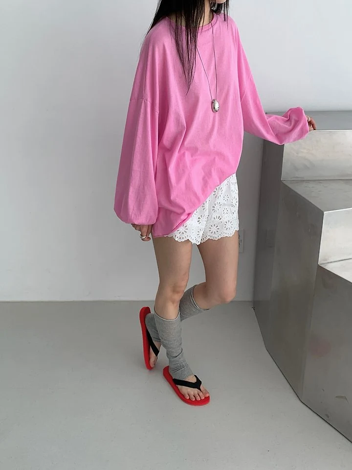 Vive L - Korean Women Fashion - #momslook - Cool Box Tee - 4