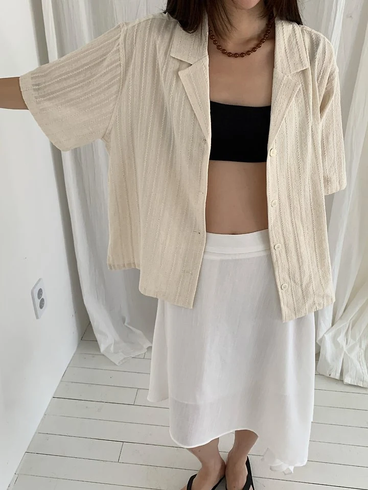 Vive L - Korean Women Fashion - #restrostyle - Bella Shirt - 6