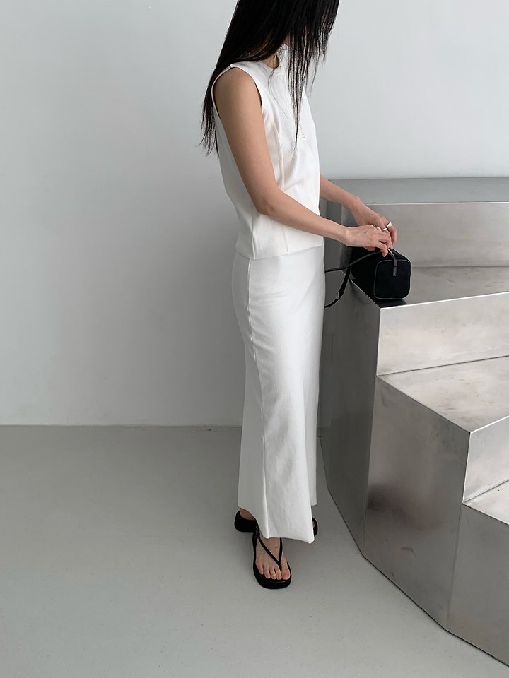 Vive L - Korean Women Fashion - #romanticstyle - Edition Sleeveless Top - 11