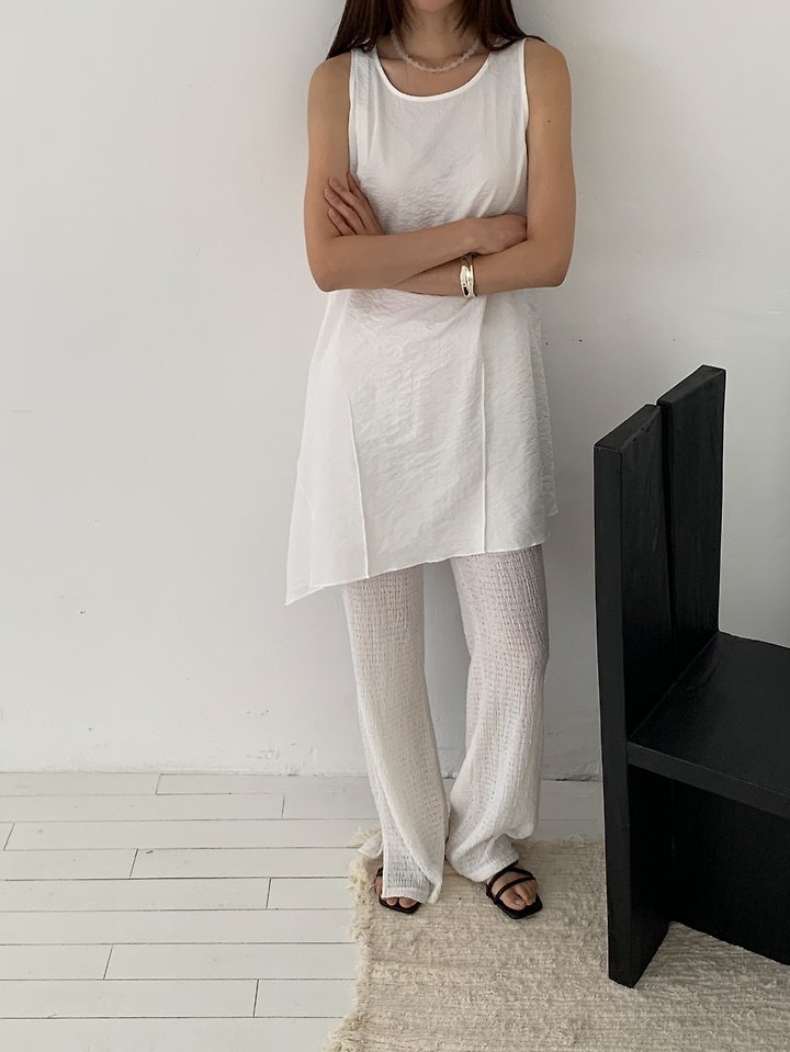 Vive L - Korean Women Fashion - #shopsmall - Pintuck Diagonal One-piece - 9