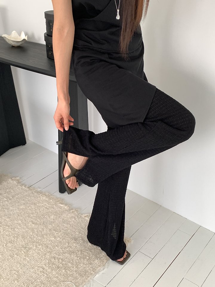 Vive L - Korean Women Fashion - #shopsmall - Pleated Leggings - 6