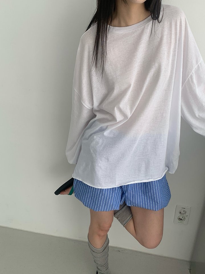 Vive L - Korean Women Fashion - #thatsdarling - Cool Box Tee - 12