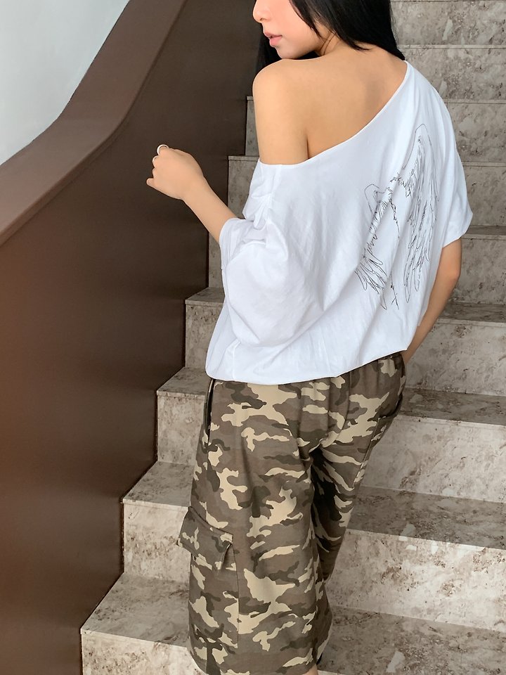 Vive L - Korean Women Fashion - #womensfashion - Wing Puff Tee - 10