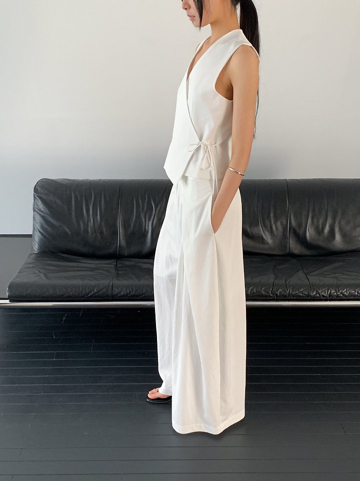 Vive L - Korean Women Fashion - #womensfashion - Mare Wide Pants - 3
