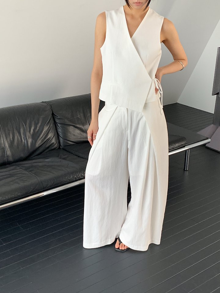 Vive L - Korean Women Fashion - #womensfashion - Mare Wide Pants - 5
