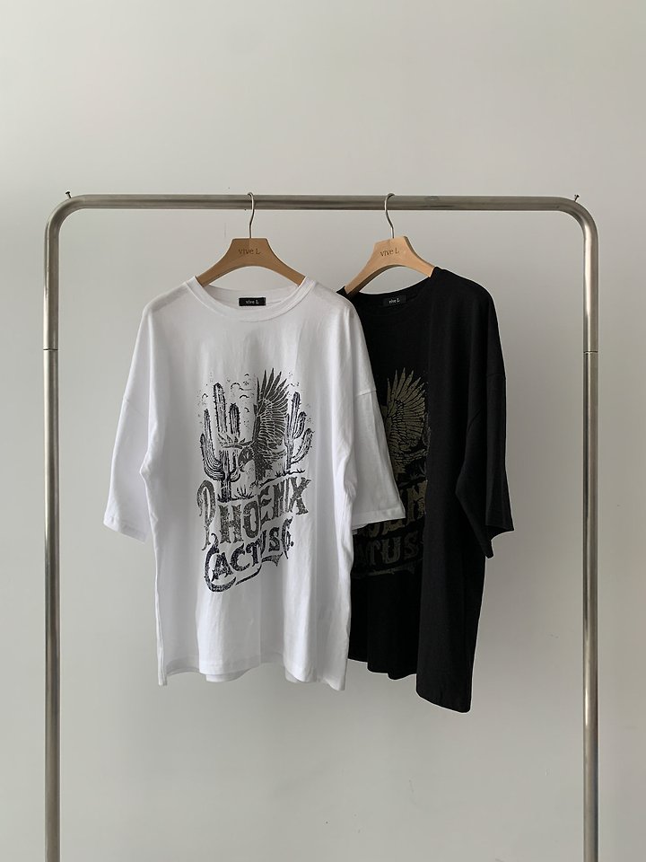 Vive L - Korean Women Fashion - #womensfashion - Cactus Tee