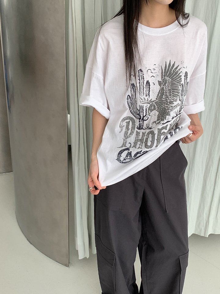 Vive L - Korean Women Fashion - #womensfashion - Cactus Tee - 9