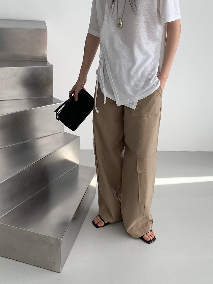 Vive L - Korean Women Fashion - #womensfashion - Multi Cargo Pants - 10