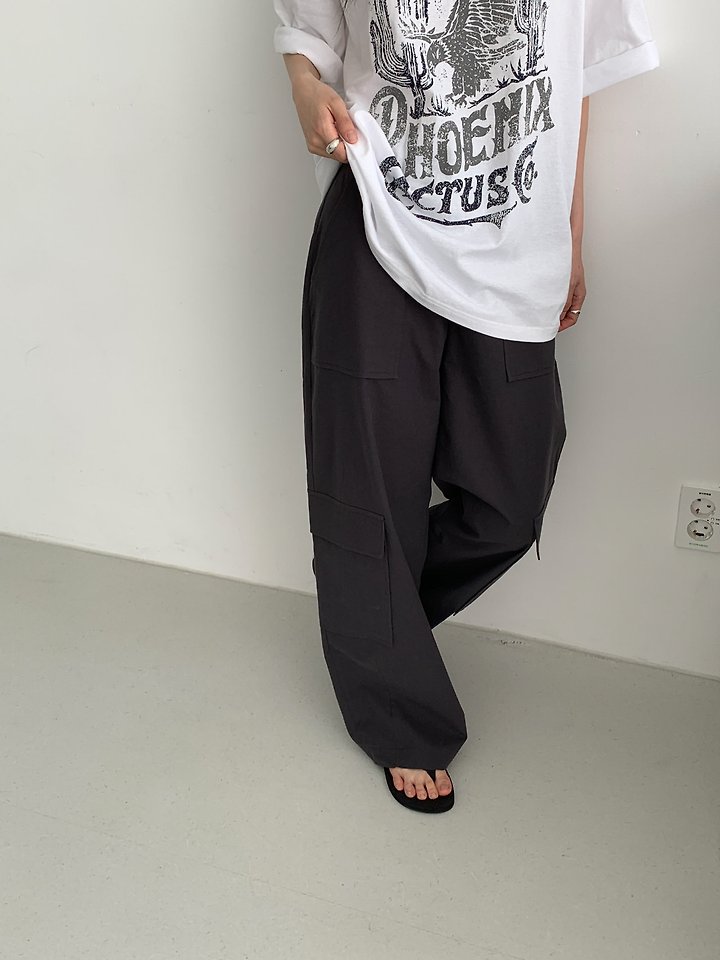 Vive L - Korean Women Fashion - #womensfashion - Multi Cargo Pants - 12