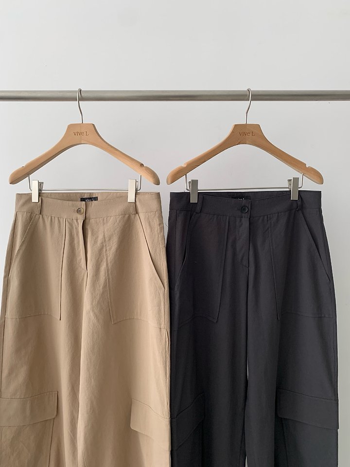 Vive L - Korean Women Fashion - #womensfashion - Multi Cargo Pants - 2