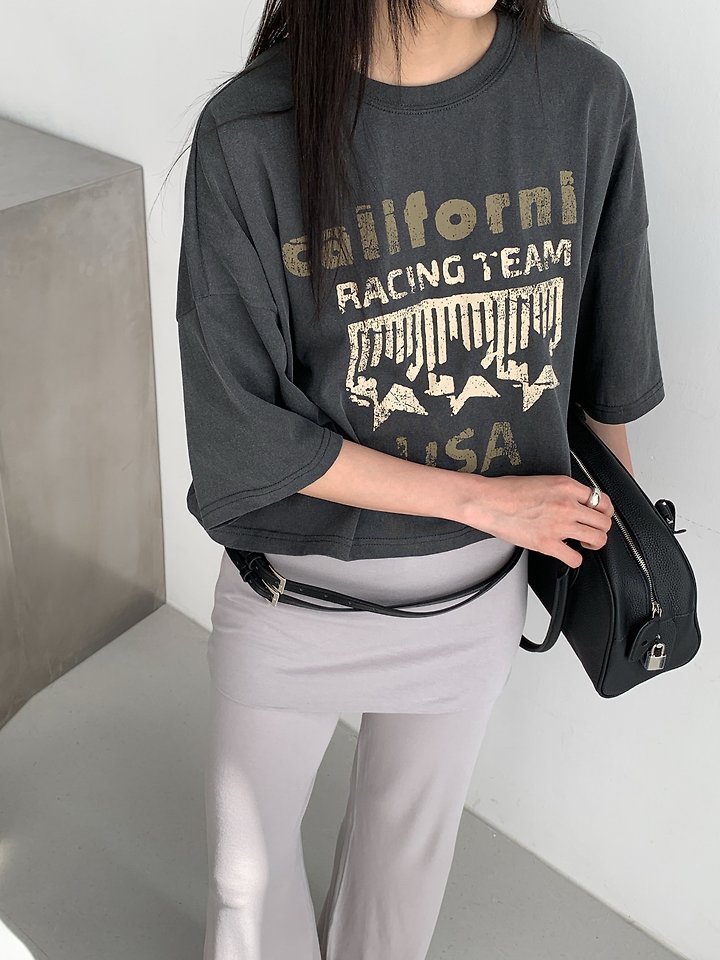 Vive L - Korean Women Fashion - #womensfashion - Star Graphic Tee - 11