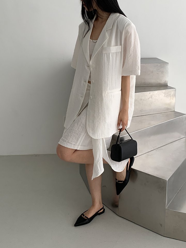 Vive L - Korean Women Fashion - #womensfashion - Three-Button Jacket - 2
