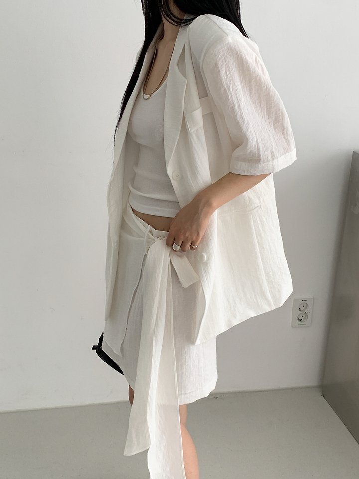 Vive L - Korean Women Fashion - #womensfashion - Three-Button Jacket - 6