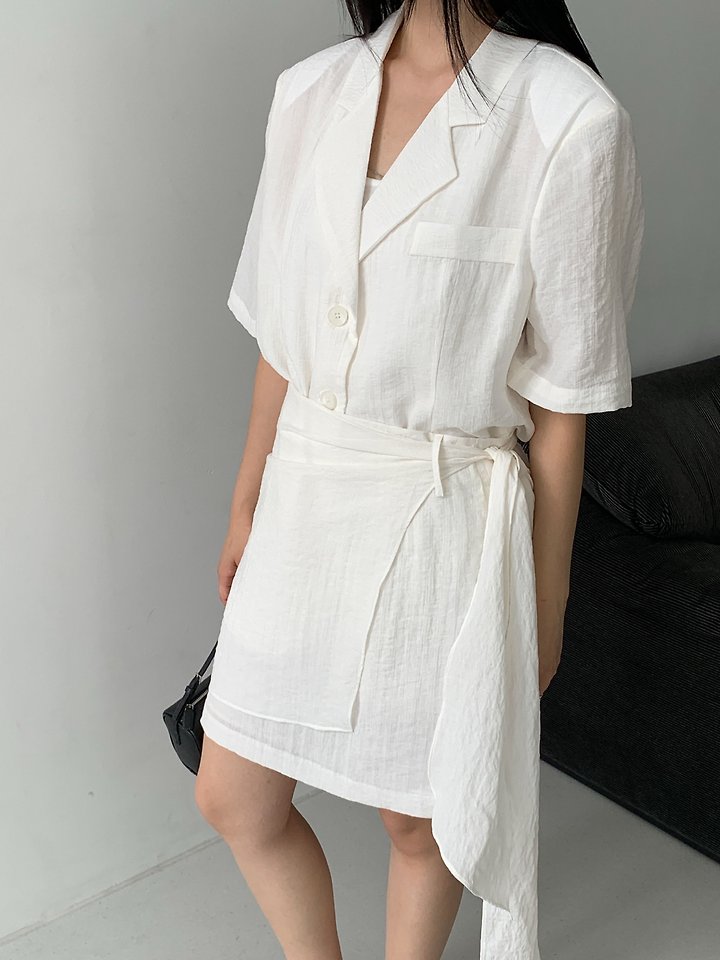 Vive L - Korean Women Fashion - #womensfashion - Three-Button Jacket - 8