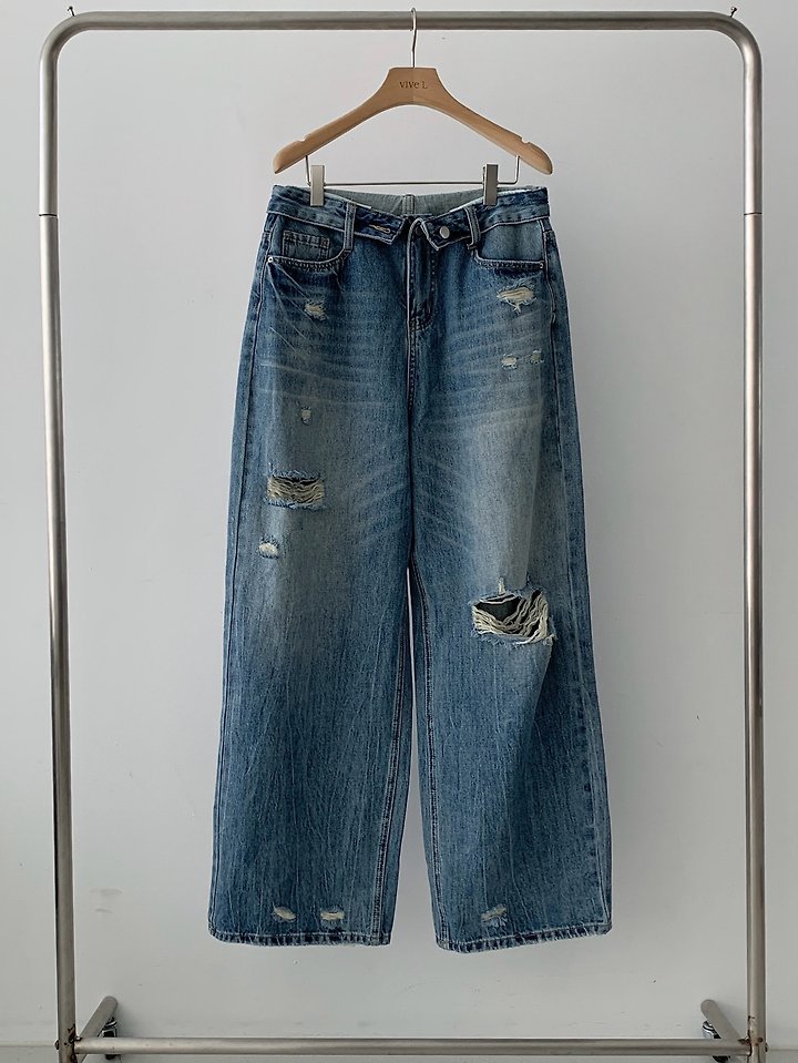 Vive L - Korean Women Fashion - #womensfashion - Summer Hot Denim - 2