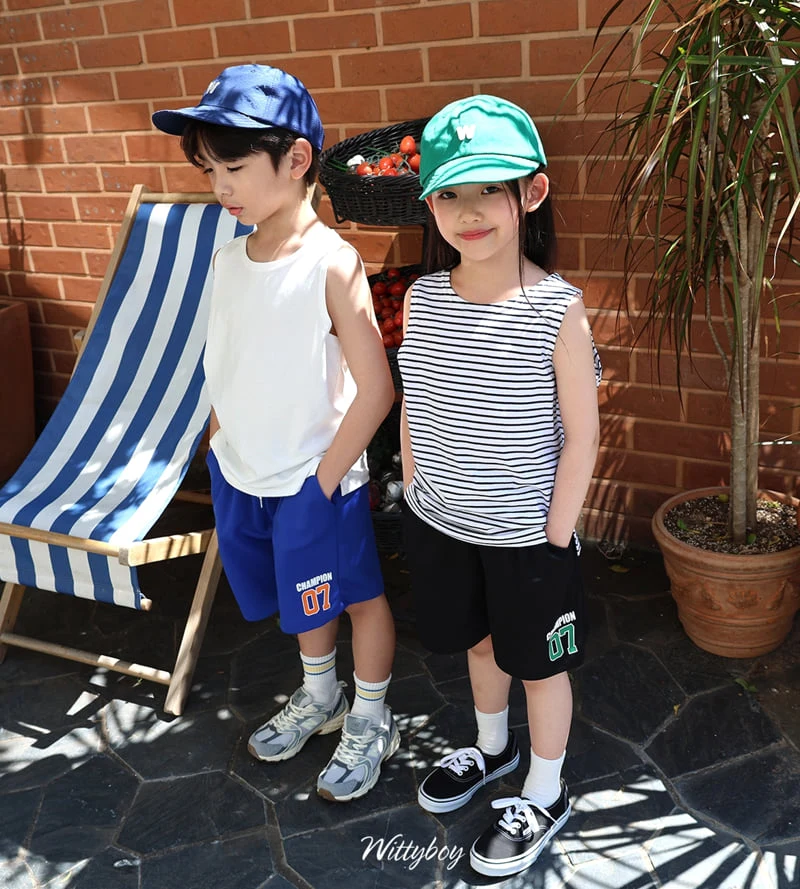 Witty Boy - Korean Children Fashion - #Kfashion4kids - Champion Jersey Pants - 5
