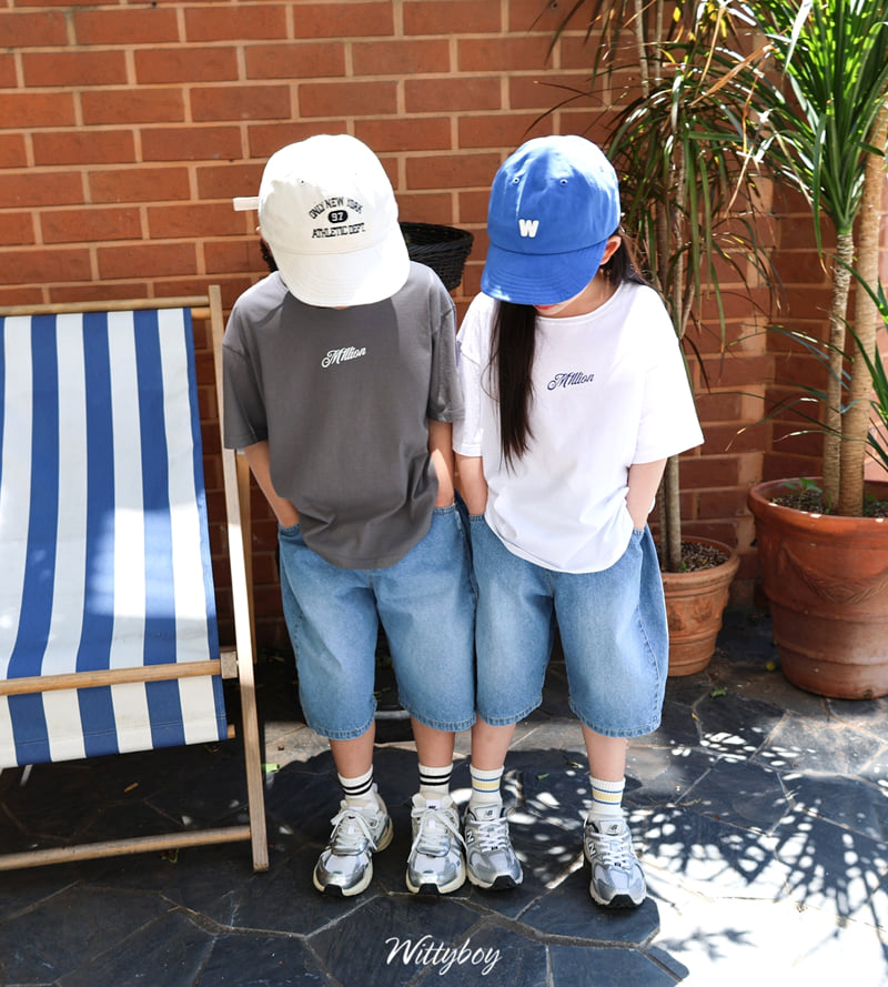 Witty Boy - Korean Children Fashion - #Kfashion4kids - Million Washed Tee - 3