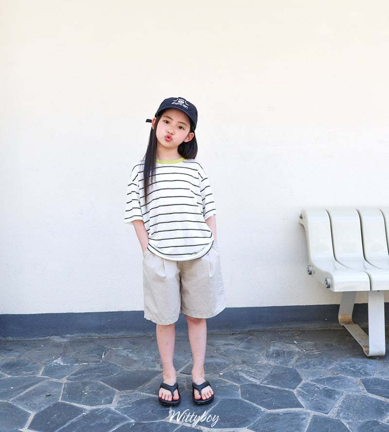 Witty Boy - Korean Children Fashion - #Kfashion4kids - Marine Tencel Tee - 8