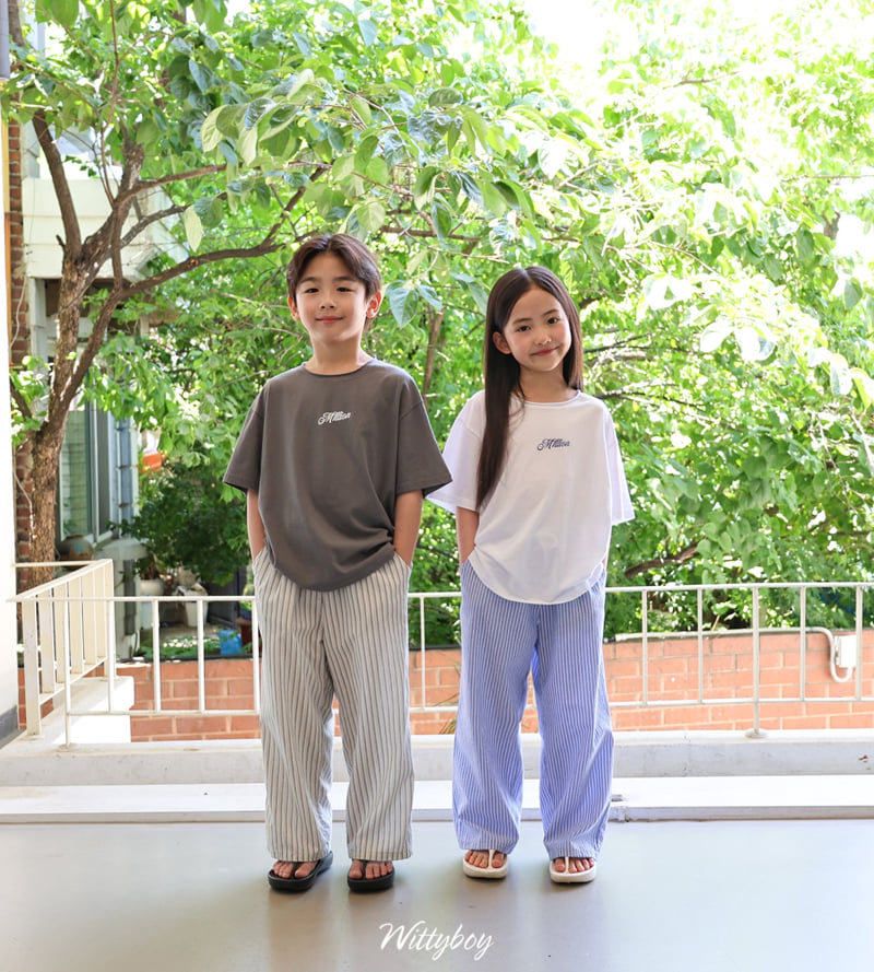 Witty Boy - Korean Children Fashion - #childrensboutique - Million Washed Tee - 12