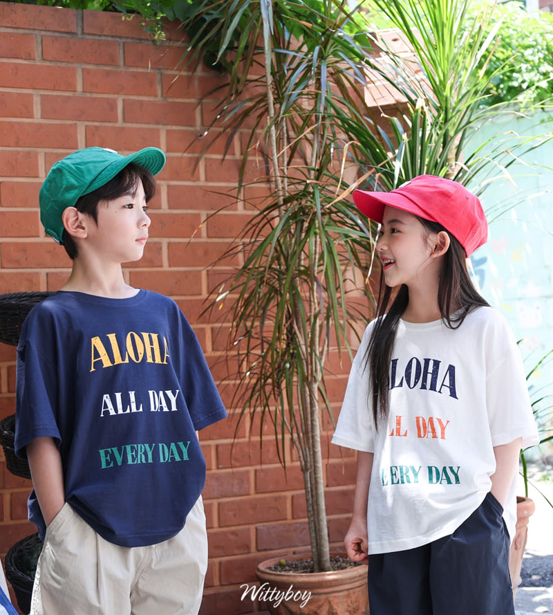Witty Boy - Korean Children Fashion - #discoveringself - All Day Tee - 5