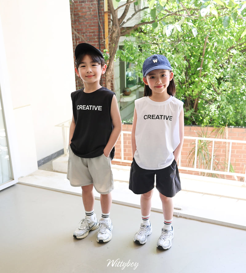 Witty Boy - Korean Children Fashion - #discoveringself - Essential Woven Bermuda Pants - 3