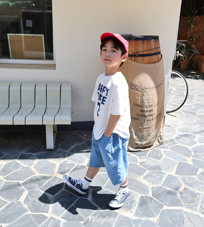 Witty Boy - Korean Children Fashion - #fashionkids - Happy State Tee - 10