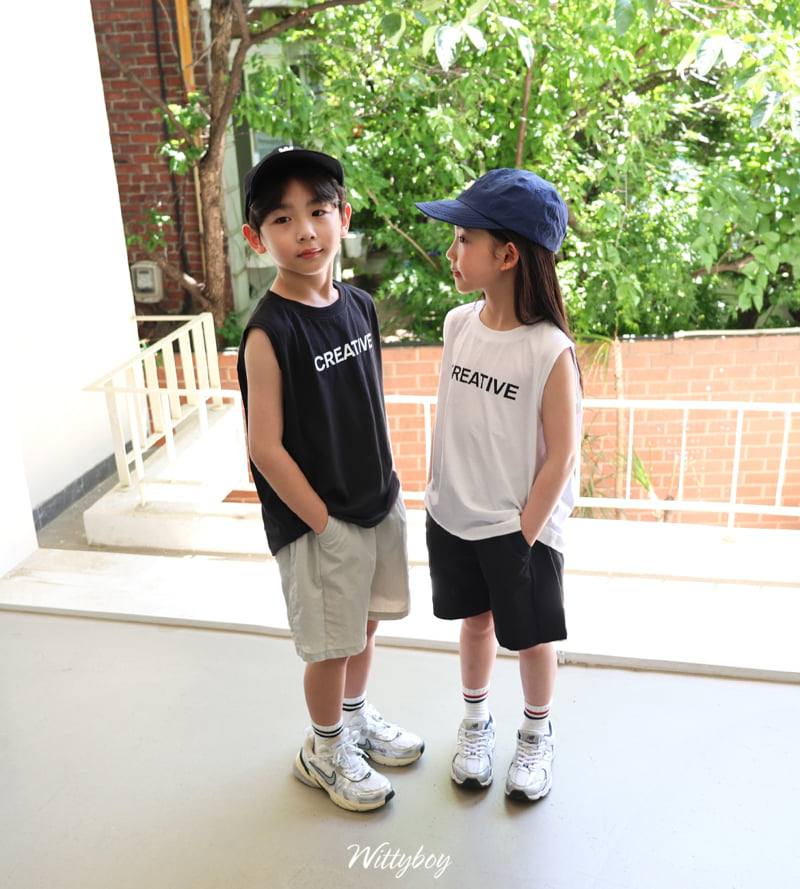 Witty Boy - Korean Children Fashion - #kidsshorts - Essential Woven Bermuda Pants - 5