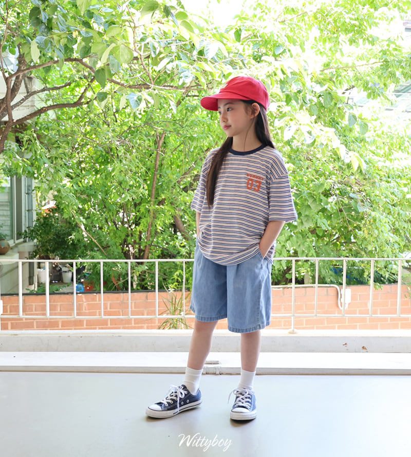 Witty Boy - Korean Children Fashion - #kidsshorts - Sunday Tee - 10