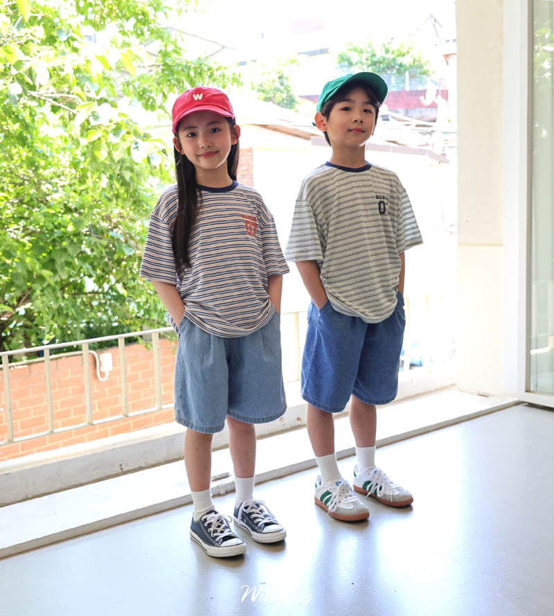 Witty Boy - Korean Children Fashion - #kidsshorts - Aero Cool Denim - 7