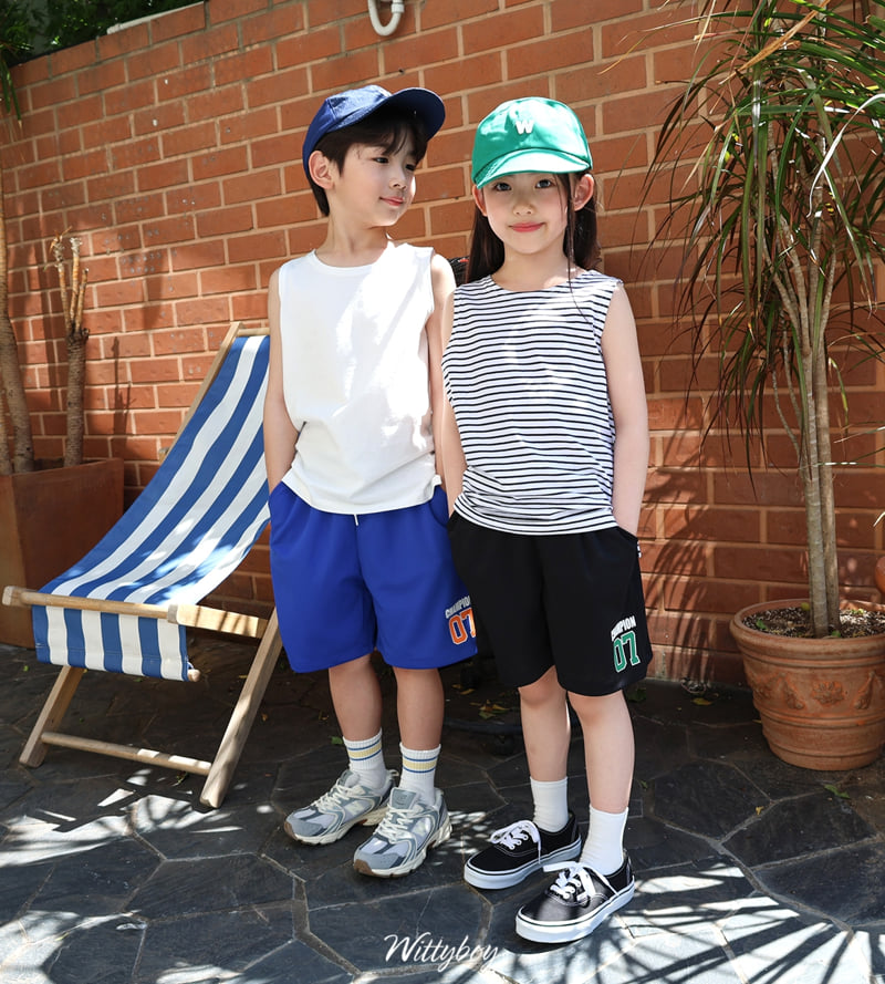 Witty Boy - Korean Children Fashion - #kidsstore - Champion Jersey Pants - 3