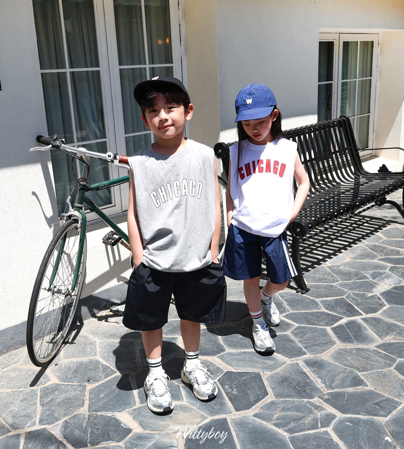 Witty Boy - Korean Children Fashion - #kidzfashiontrend - Chicago Sleeveless Top - 10